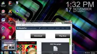 descargar HUD time (reloj transparente)