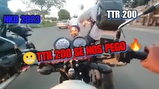 Nkd 125 mod 2019 vs NKD 2023 drag race!! TTR 200 se nos pega😨😬