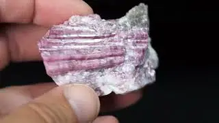 Rossmanite, Lepidolite, Tanco Mine, Bernic Lake, Lac-du-Bonnet area, Manitoba, Canada