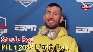 PFL 1 2022: Stevie Ray Full Media Scrum