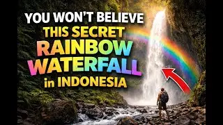 You Won&rsquo;t Believe This Secret Rainbow Waterfall in Indonesia