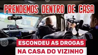 JOGOU DROGAS NA CASA DO VIZINHO! DRONE FLAGROU #operaçãopolicial #políciamilitar #segurançapública