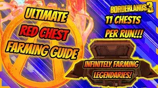 ULTIMATE RED CHEST FARMING GUIDE!! FASTEST FARMING METHOD!! GET TONS OF LEGENDARIES INSTANTLY! | BL3