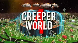 LAVA FILLED MAP THAT DESTROYS THE CREEP! - CREEPER WORLD 4