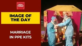 Couple Gets Married In PPE Suits At Covid-19 Centre In Rajasthan | Image Of The Day