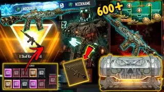Skull M4 ☠️ OLD CRATE BACK || Skull King Crate Opening - 600+ Chicken Medals || PUBG: NEW STATE 🔥