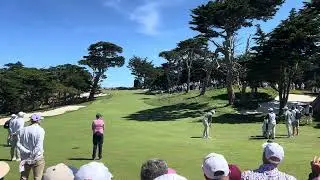 Luke Poulter Short Iron (Chunky) on No. 18 at Cypress Point (Walker Cup)