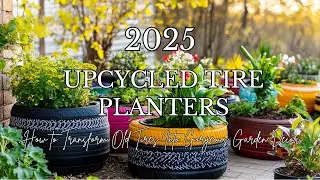 Upcycled Tire Planters 2025 &ndash; How to Transform Old Tires Into Gorgeous Garden Decor