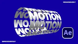 Creative Typography Animation || After Effects Tutorial