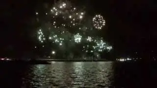 Sint Maarten new bridge opening ceremony fireworks