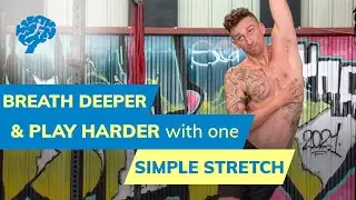 SIMPLE SIDE BODY STRETCH to have you BREATH DEEPER & PLAY HARDER! | Lateral bend resets RIBS & SPINE