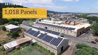 The largest hybrid solar system in New Zealand | SkySolar | A&G Price