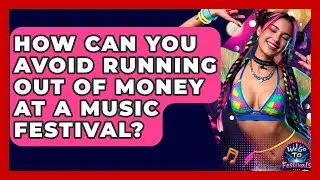 How Can You Avoid Running Out Of Money At A Music Festival? - We Go To Festivals