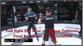 Kejuaraan GAMMA Eko Roni (Indonesia) vs Ayman Zekhnini El Hajji (Spanyol)