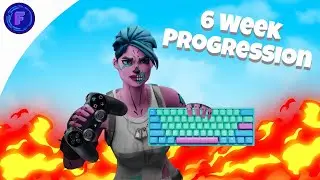 Week 6 Controller to Keyboard and Mouse progression in Fortnite | My Gaming Evolution 🎮⌨