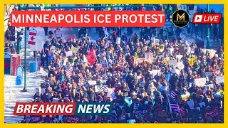 ICE RAIDS DAY 53 - MINNESOTA GENERAL STRIKE PROTEST - Minneapolis, MN