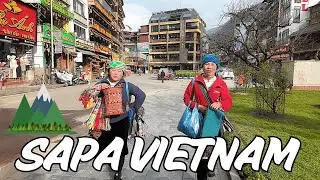 Пешеходная экскурсия по центру города Сапа, Вьетнам.