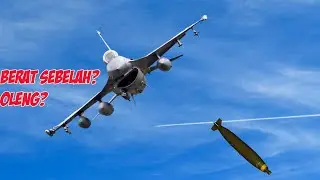 Bagaimana Keseimbangan Pesawat Jika Menjatuhkan Bom Di Satu Sisi Sayap?
