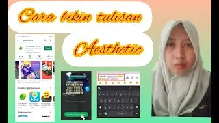 Cara bikin tulisan Aesthetic