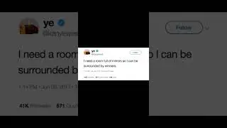 Kanye West CRAZY Tweet!!! #kanyewest #tweets #crazy