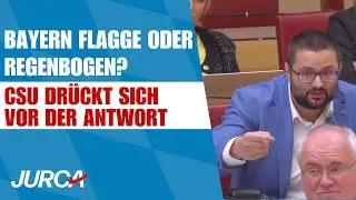 Bayern Flagge oder Regenbogen? CSU dr&uuml;ck sich vor der Antwort