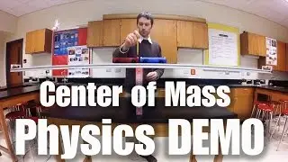 Physics Demo: System Center of Mass