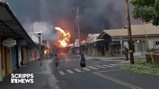 Wildfires continue to burn across Maui causing mass evacuations and devastation