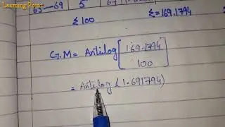 Statistics / Geometric mean and Harmonic mean Complete Question