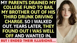My Parents Drained My College Fund To Bail My Brother Out Of His…