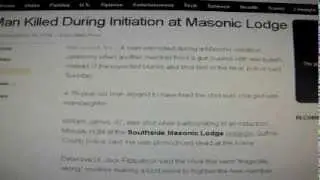 William James Murder - killed during a masonic initiation RARE NEVER POSTED BEFORE