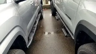 Toyota Tacoma factory running boards