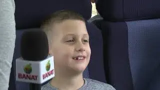 NOVOGODIŠNJI VOZ OBRADOVAO MALIŠANE