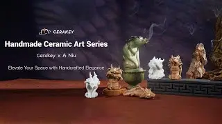 Cerakey - Culture-Inspired Handcrafted Ceramic Art Series