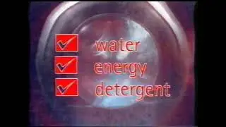 1997 Hotpoint Aquarius Range Sales Video (WM64, WM63..)