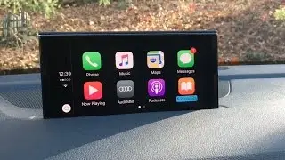 2019 Audi Q7 Apple CarPlay Tutorial!! (Iphone on the dash!)