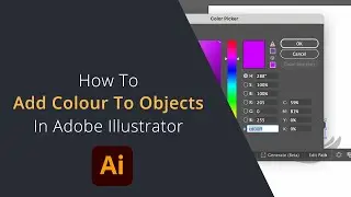 Не удаётся добавить цвет к изображению в Adobe Illustrator | Как добавить цвет к объектам в Adobe...