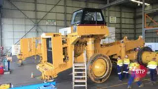 Rebuilding a fleet of Caterpillar 793c monster mining trucks - Highlights + time lapse + interviews!