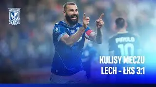 KULISY | Ishak show i majstersztyk Kvekve! Kulisy meczu Lech Poznań – ŁKS Łódź 3:1