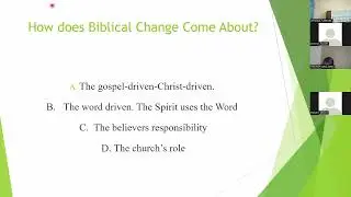 Theology of Biblical Change 1