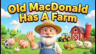 Old MacDonald Had a Farm 🐄 | Farm Animals Song for Kids