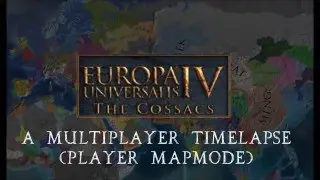 EU4 Multiplayer - Summer 2015: Player Map Timelapse