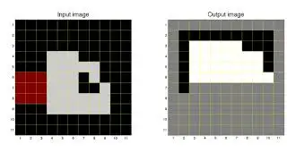 Mathematical morphology: dilation