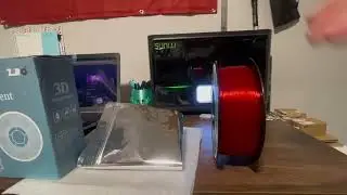 ZIRO FILAMENT PLA PRO RED TRANSLUCENT REVIEW from @amazon !!