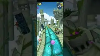 Playing sonic forces speed battle with my brother