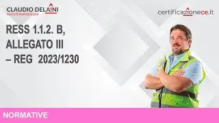 RESS 1.1.2. B,   ALLEGATO III – REG  2023/1230