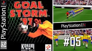 Goal Storm 97 (Brasil x Sweden)(Gameplay)(Playstation) #05