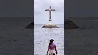 Camiguin&rsquo;s Sunken Cemetery ✝️🐚 #travel #camiguin #shorts #drone #insta360