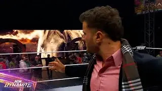 MJF speaks and is interrupted by some cowboy ish | AEW Dynamite | 22/01/2025