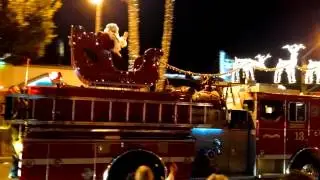 Santa at 2014 Belmont Shore Christmas Parade