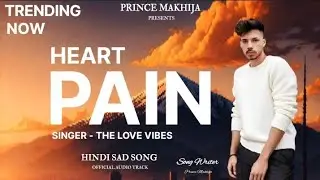 HEART PAIN - ( Offcial Audio ) TRENDING HINDI SONG |2025 | THE LOVE VIBES |PRINCE MAKHIJA |DS STUDIO